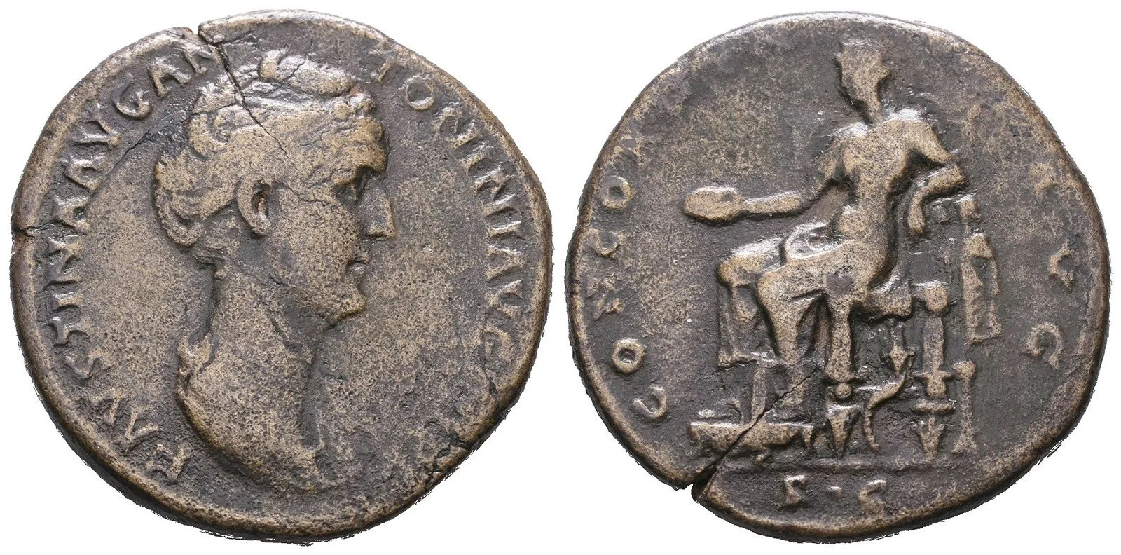 Faustina senior, manželka Antonina Pia — 1