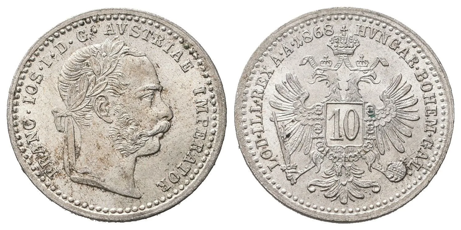 Rakouská a spolková měna, 1857 - 1892 — 1