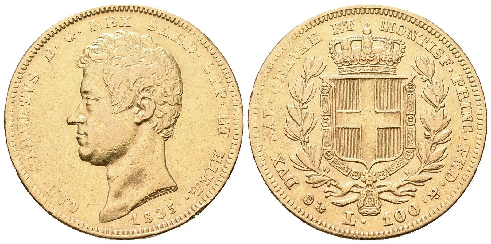 Itálie - Sardínie, Carlo Alberto, 1831 - 1849 — 1