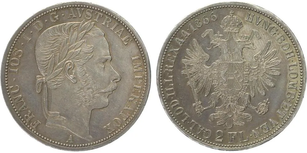 Rakouská a spolková měna, 1857 - 1892 — 1