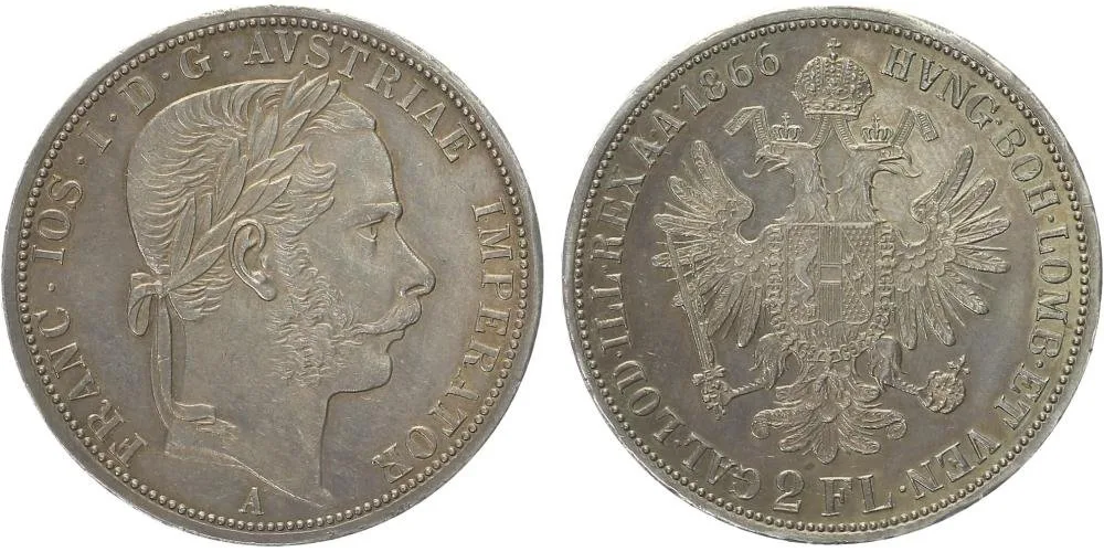 Rakouská a spolková měna, 1857 - 1892 — 1
