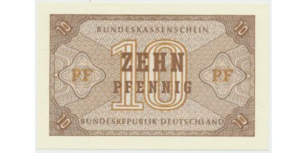 Německo - NSR, 10 Pfennig (1967), Ros.315