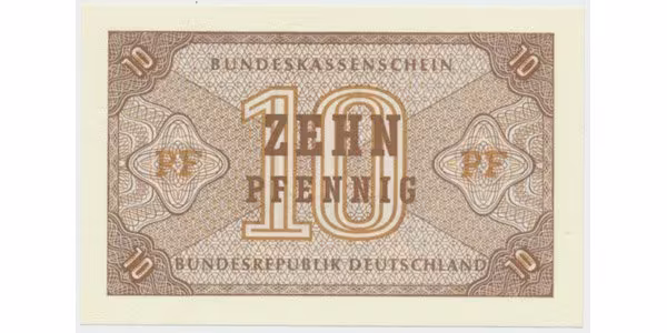 Německo - NSR, 10 Pfennig (1967), Ros.315