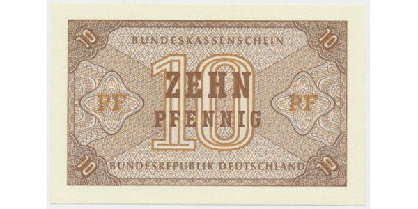 Německo - NSR, 10 Pfennig (1967), Ros.315