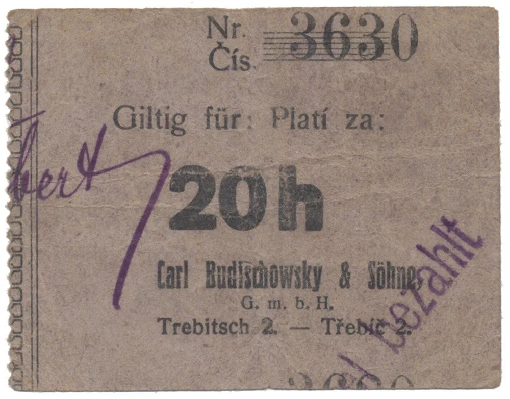 Nouzovky české od roku 1914 — 1