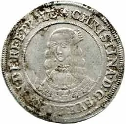 Švédsko, Christina, 1632 - 1654 — 1