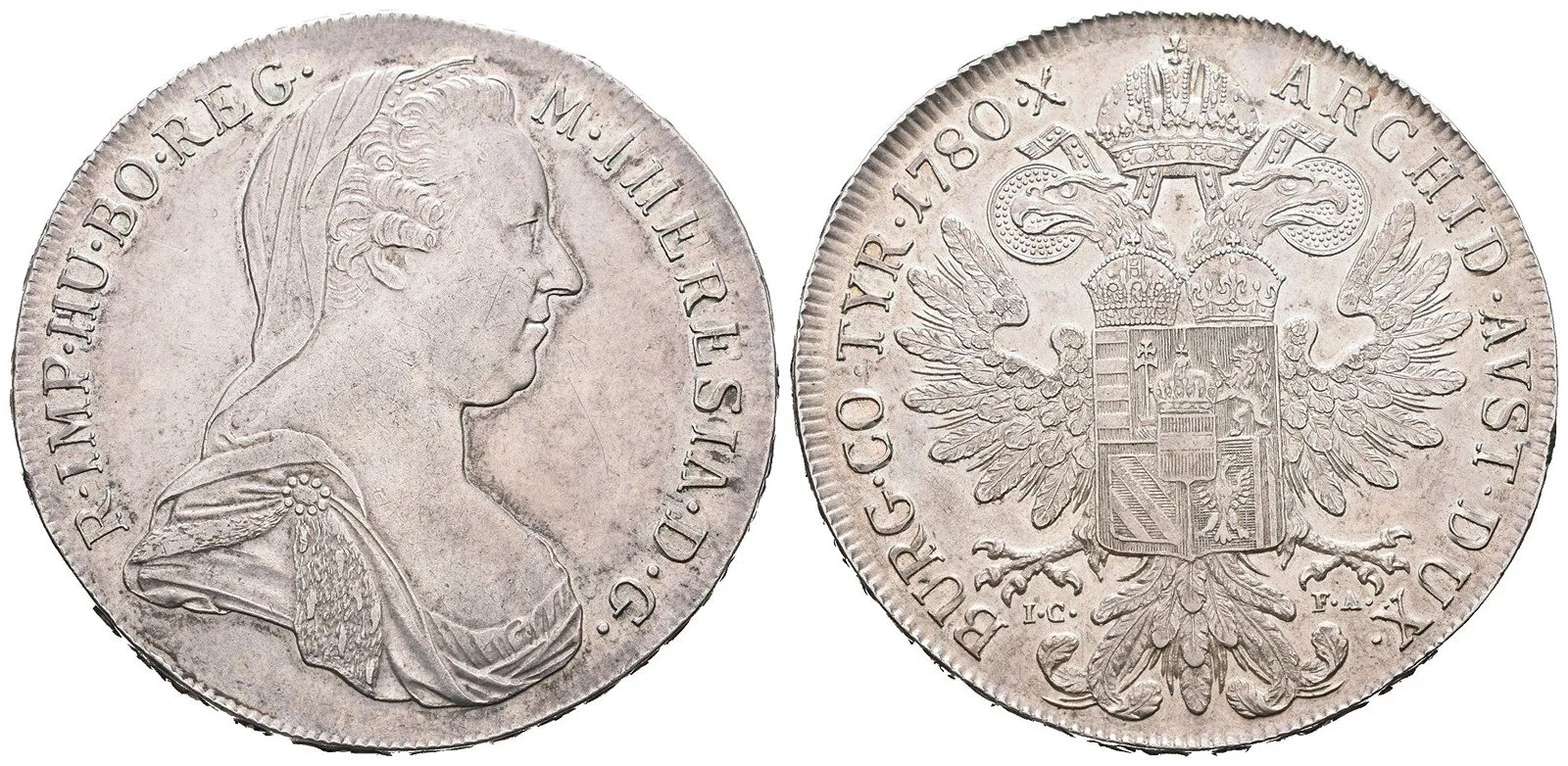 Marie Terezie, 1740 - 1780 — 1
