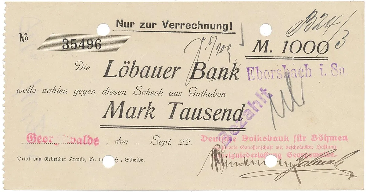 Nouzovky české od roku 1914 — 1