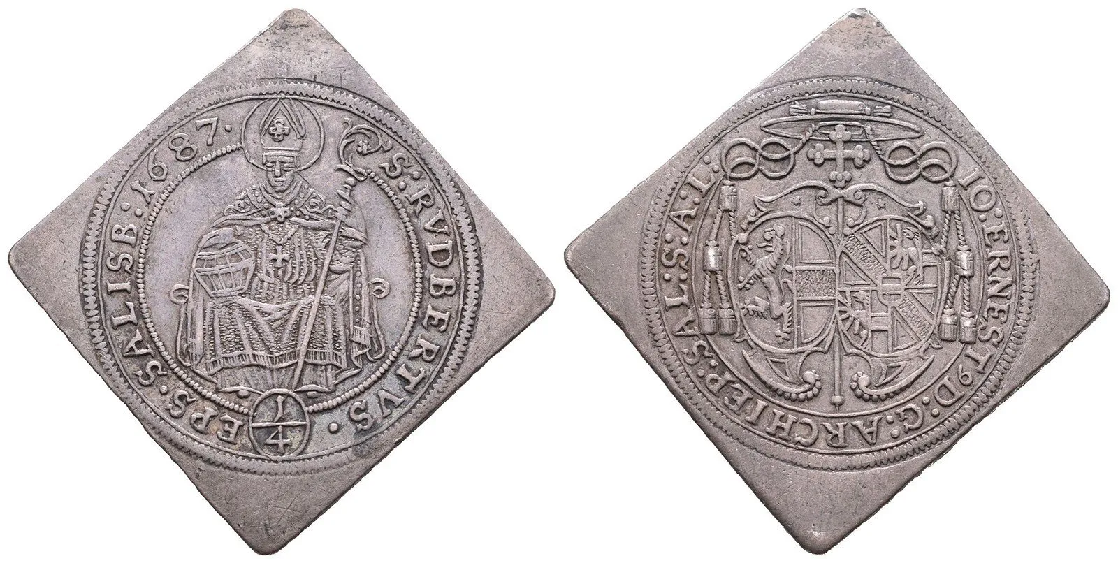 Salzburg - arcibiskupství, Johann Ernst Thun - Hohenstein, 1687-1709 — 1