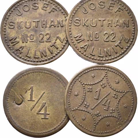 Malnice / Mallnitz - Josef Skuthan, Karl Skuthan, Gustav Scheiter,