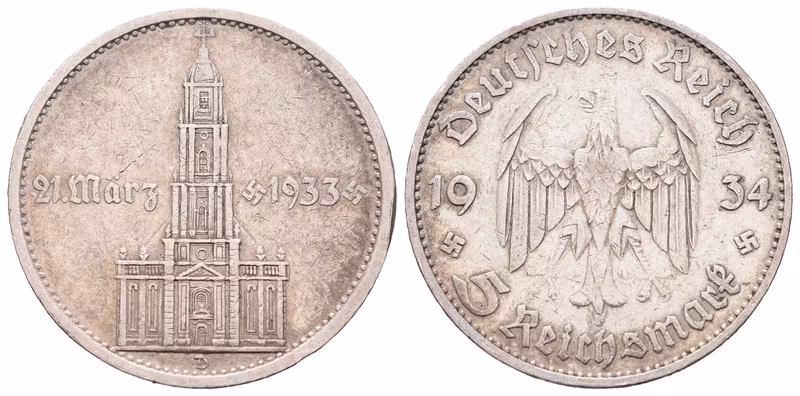 III. říše, 5 Marka 1934 D
