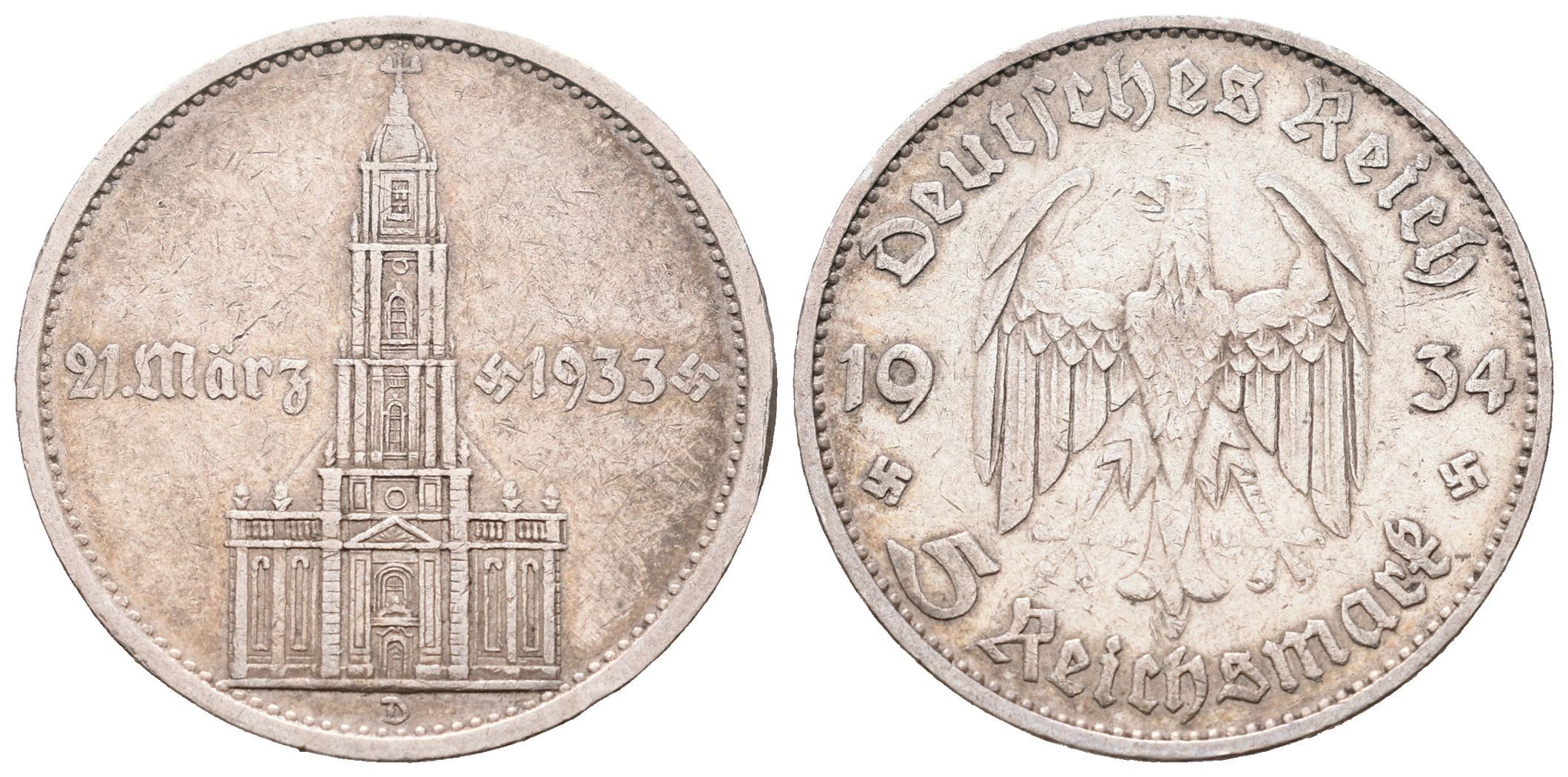 III. říše, 5 Marka 1934 D