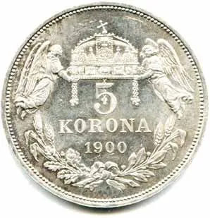 Korunová měna, 1892 - 1918 — 1
