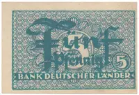 Německo - NSR, 5 Pfennig (1948), Ros.250a