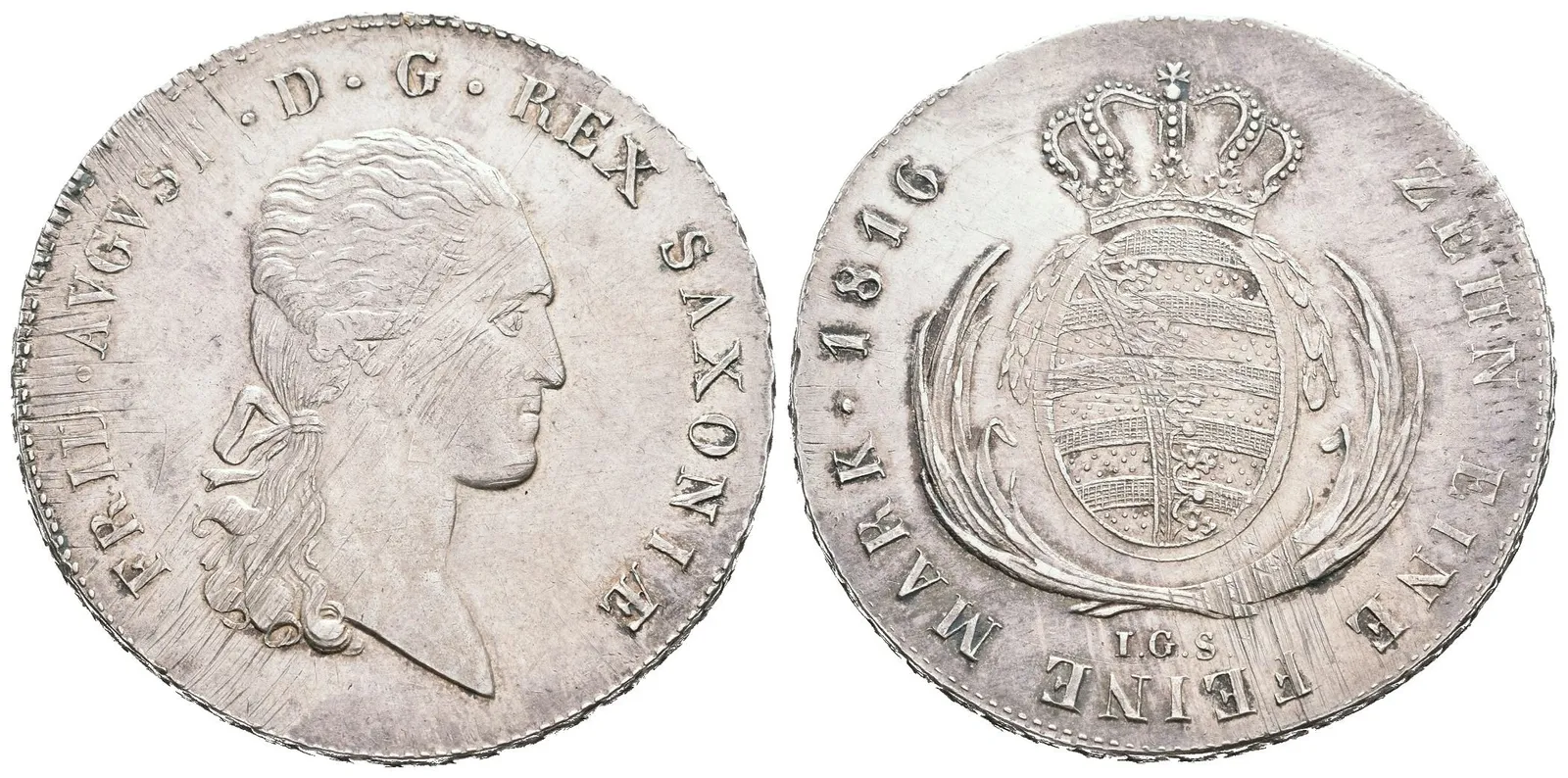 Sasko, Tolar 1816
