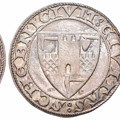 AR Žeton 1938 - 700 let Banskoštiavnického městského a báňského práva. Ag