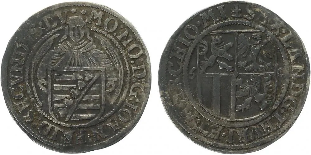 Sasko, Johann Friedrich II., 1557 - 1565 — 1