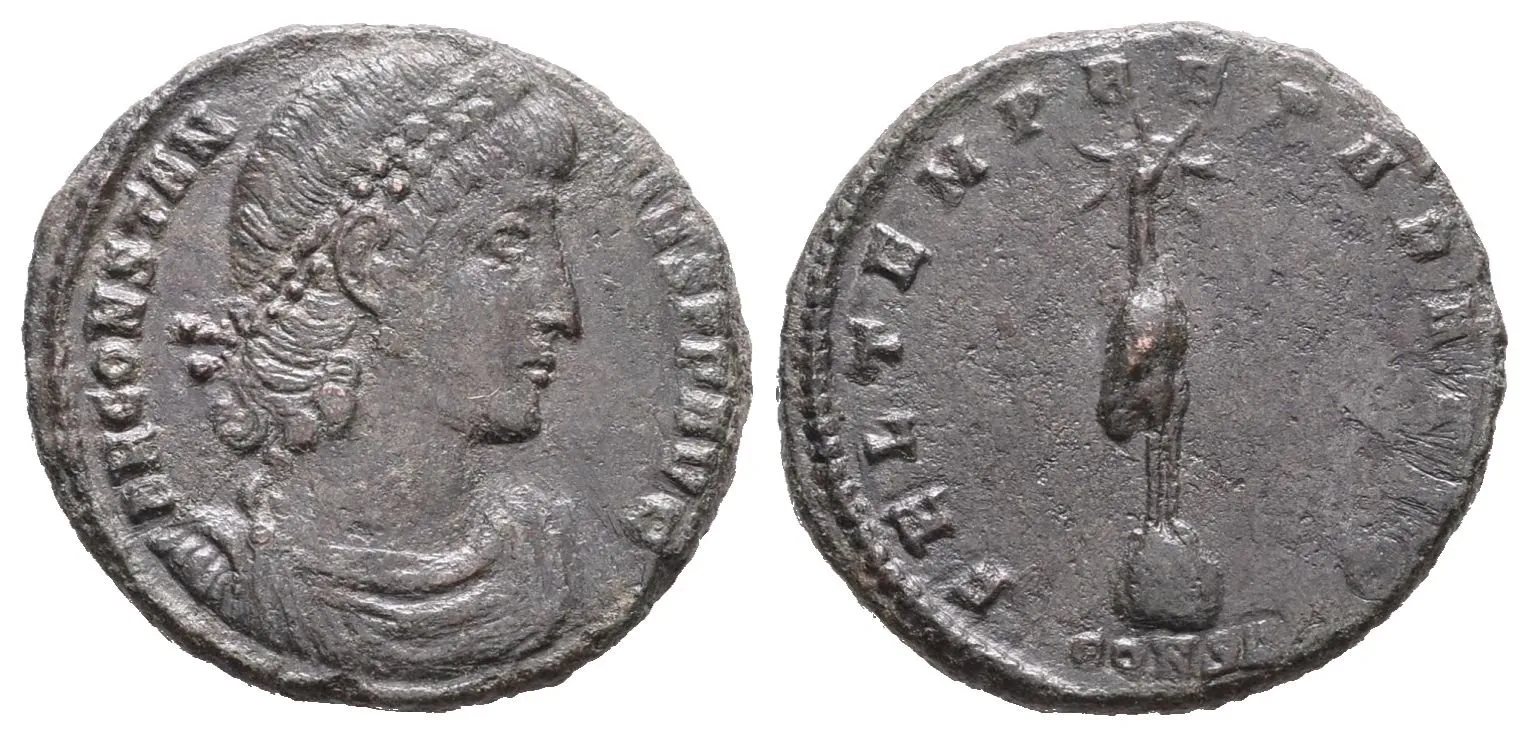 Constantius II., follis