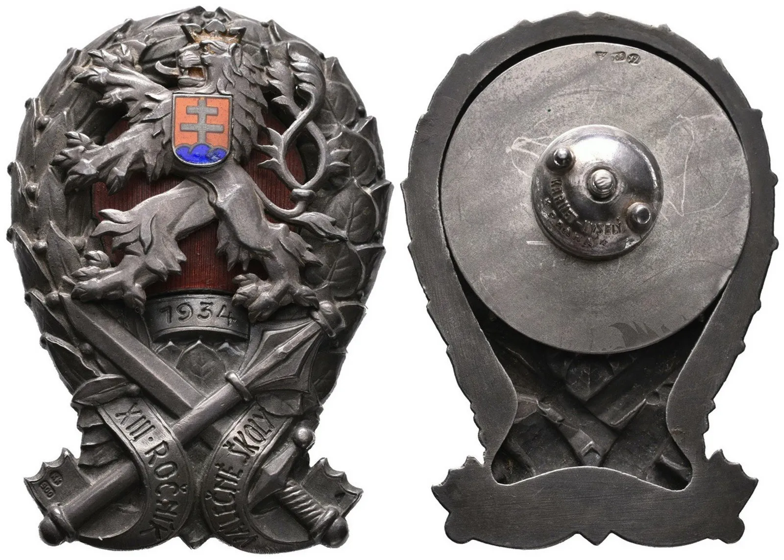 Československo - odznaky vojenských škol — 1