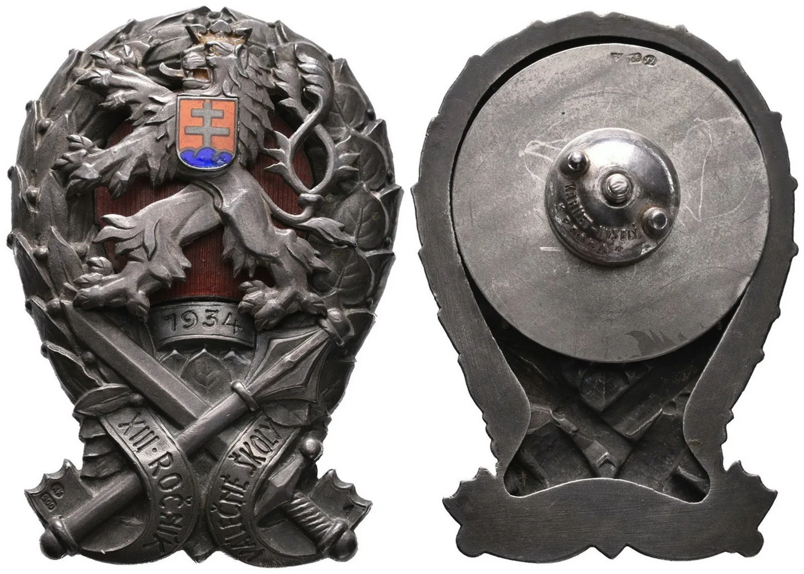 Československo - odznaky vojenských škol — 1
