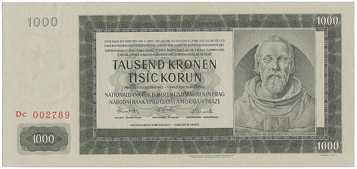 Protektorát Čechy a Morava, 1939 - 1945 — 1