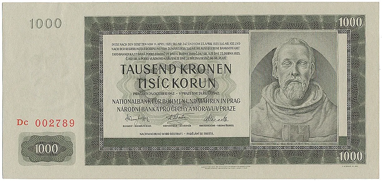 Protektorát Čechy a Morava, 1939 - 1945 — 1