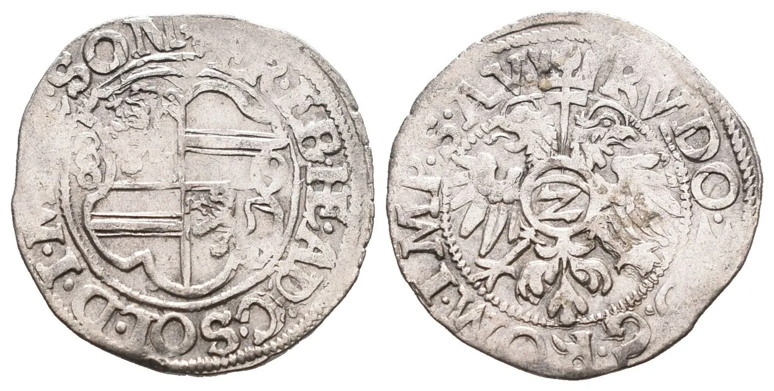 Solms - Lichtenberg, 1/2 Batzen 1589
