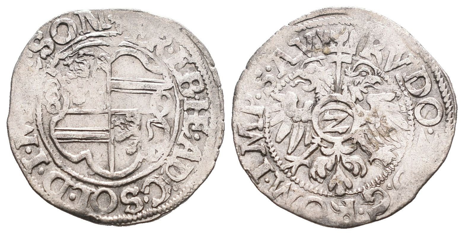 Solms - Lichtenberg, 1/2 Batzen 1589