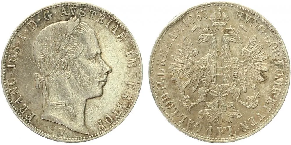 Rakouská a spolková měna, 1857 - 1892 — 1