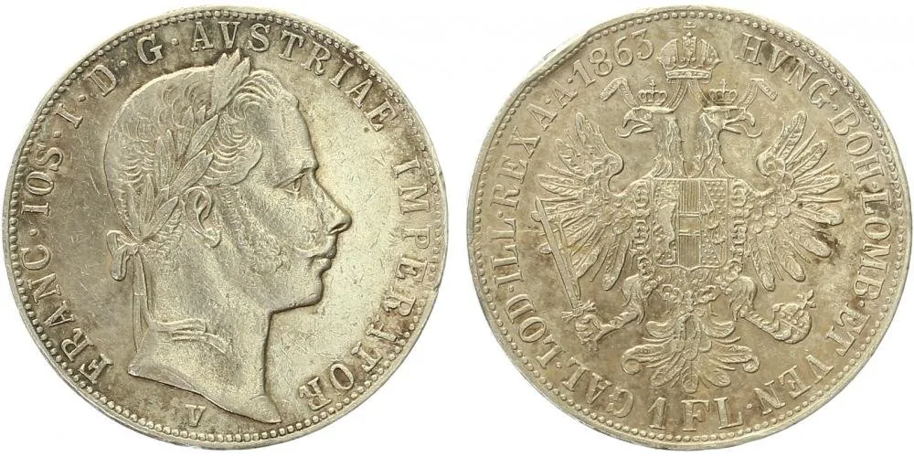 Rakouská a spolková měna, 1857 - 1892 — 1