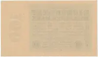 Německo, 100 Millionen Mark 1923, Rauten, Ro.106v - fotografie 2