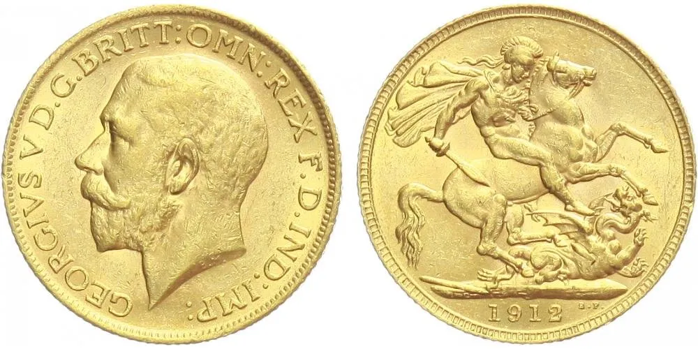 Velká Británie, George V., 1910 - 1936 — 1