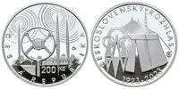 200 Kč 2023 - Československý rozhlas, PROOF