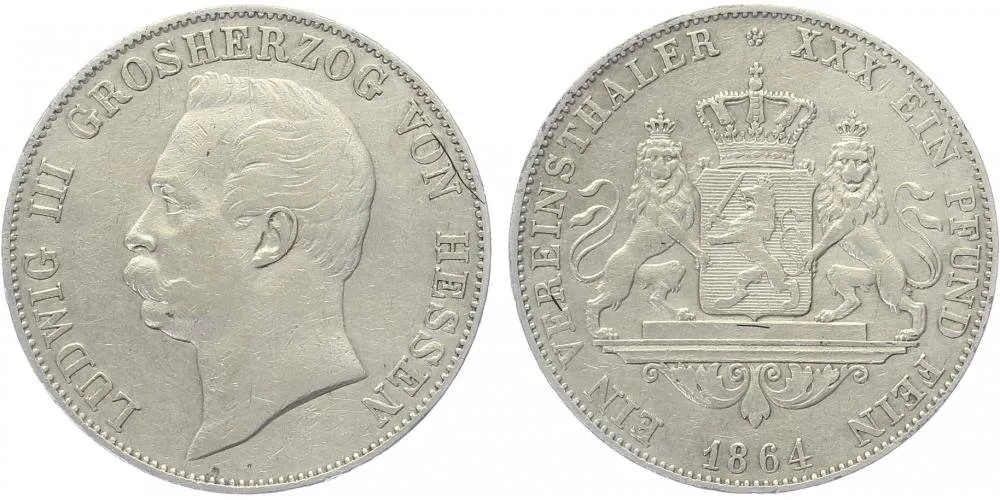 Hessen - Darmstadt, Ludwig III., 1848 - 1877 — 1