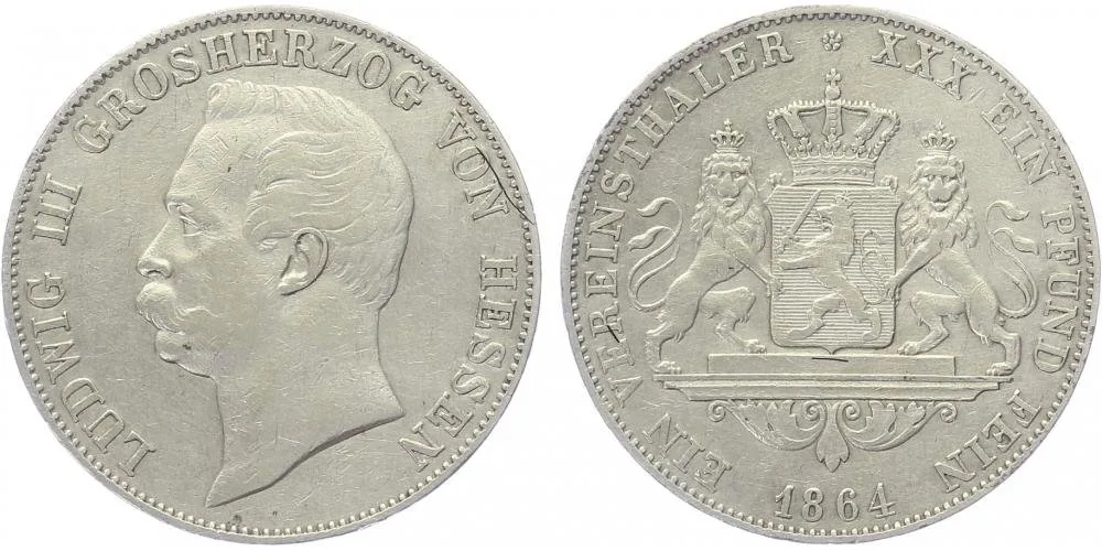 Hessen - Darmstadt, Ludwig III., 1848 - 1877 — 1