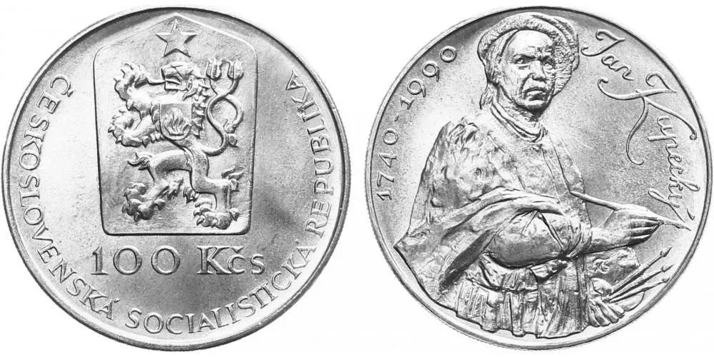 100 Kčs 1990 - Ján Kupecký