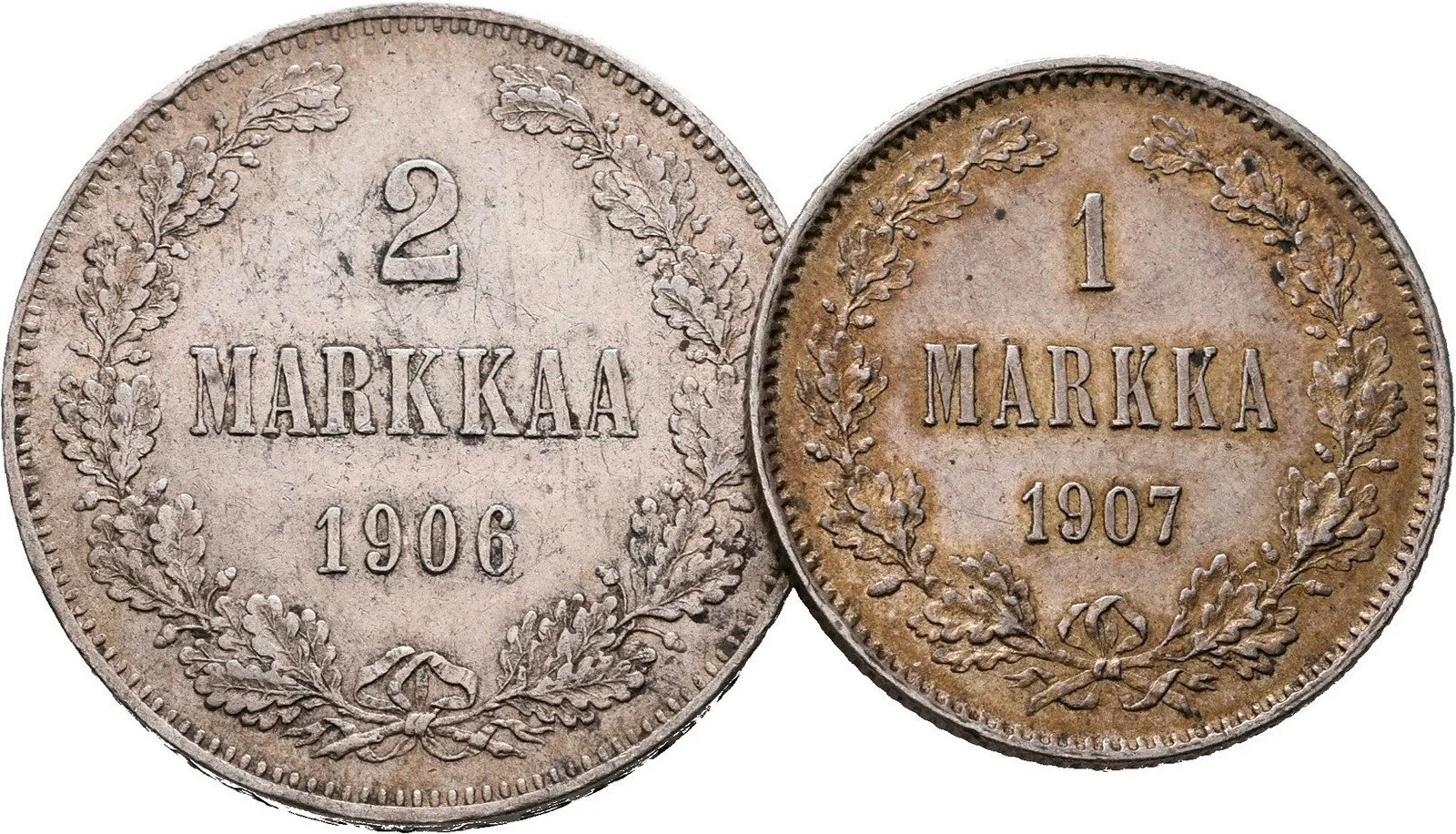 Ražby pro Finsko, Mikuláš II., 1894 - 1917 — 1