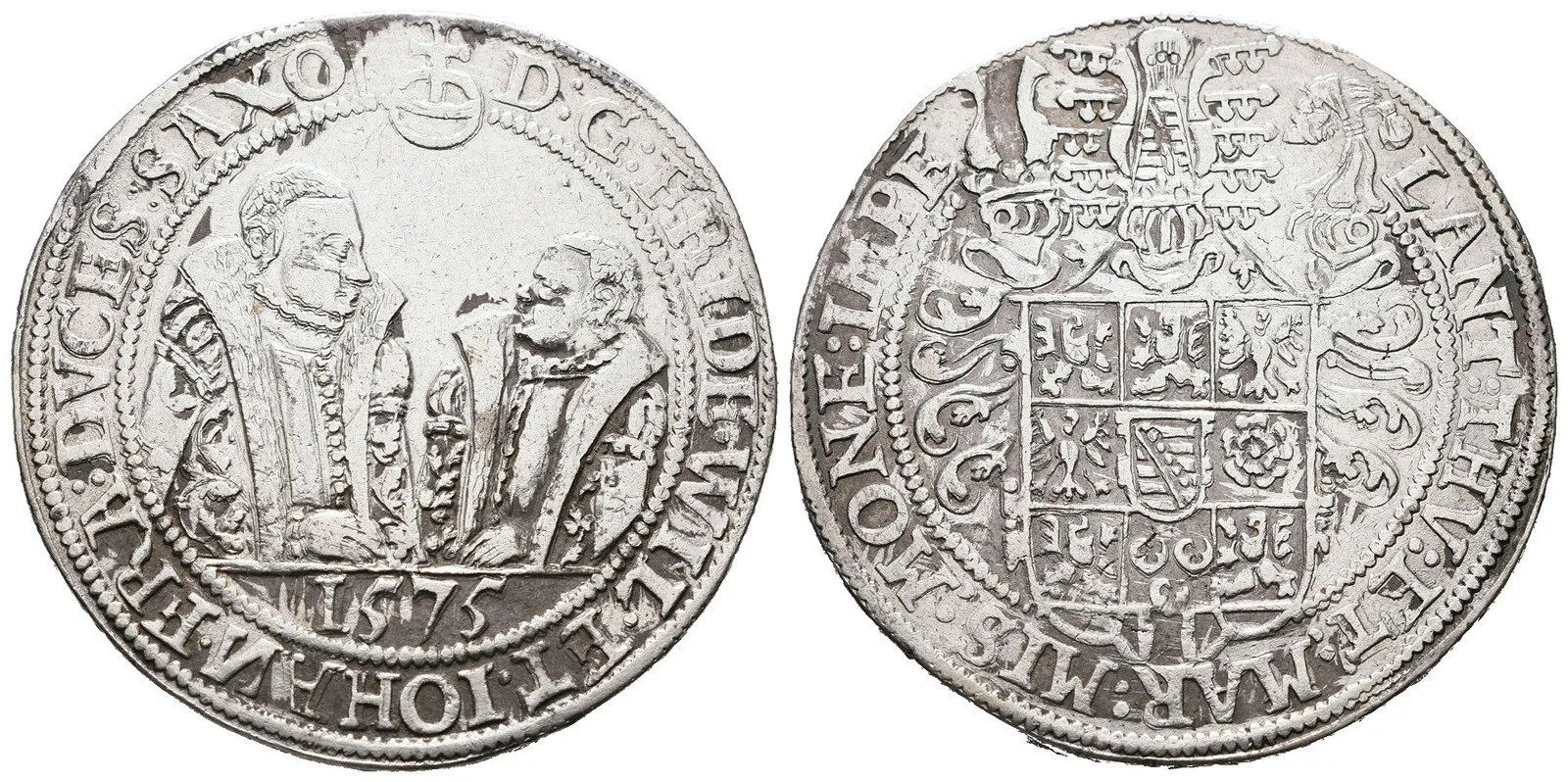 Sasko - Weimar, Friedrich Wilhelm I. a Johann III., 1573 - 1603 — 1