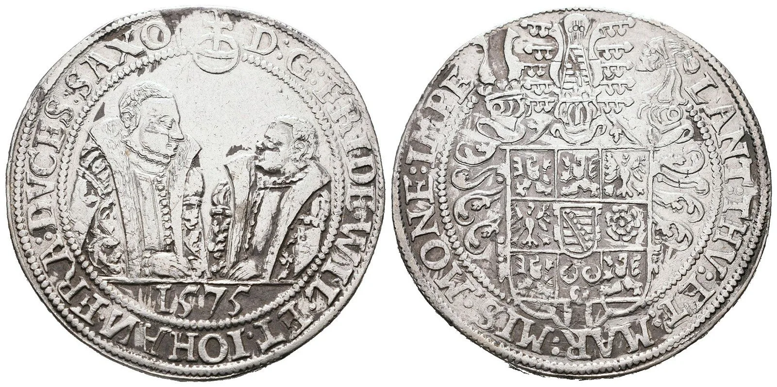Sasko - Weimar, Friedrich Wilhelm I. a Johann III., 1573 - 1603 — 1