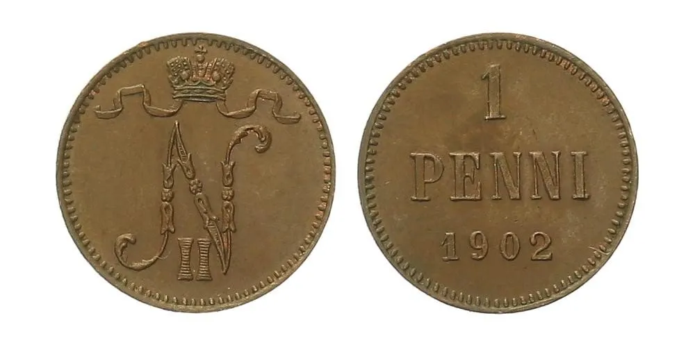 Ražby pro Finsko, Mikuláš II., 1894 - 1917 — 1