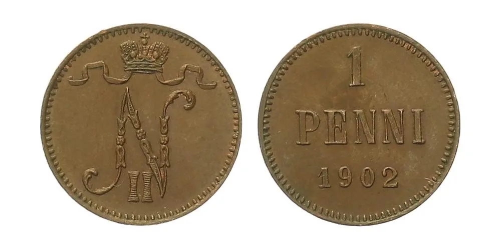 Ražby pro Finsko, Mikuláš II., 1894 - 1917 — 1