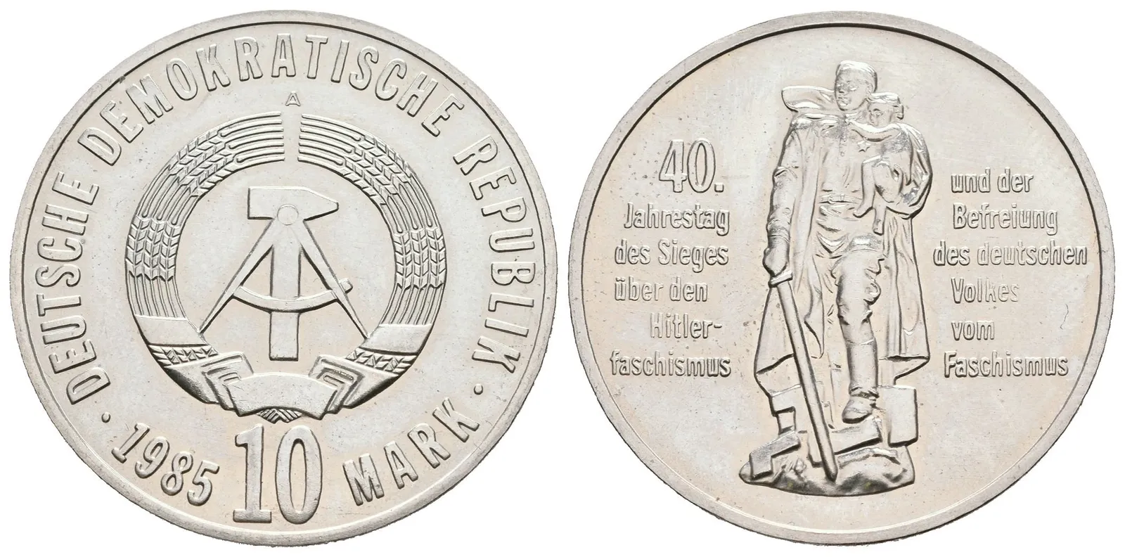 DDR, 10 Marka 1985 - Vítězství