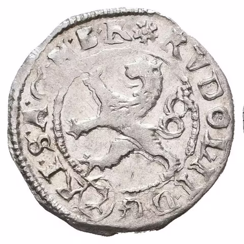 Malý groš 1594, Kutná Hora-Herold, HN.8 (opis 7a), pěkná zachovalost, patina,