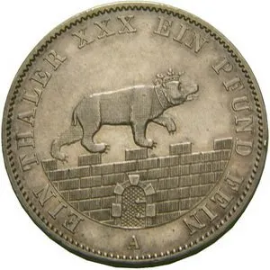 Anhalt - Bernburg, Alexander Carl, 1834 - 1863 — 1