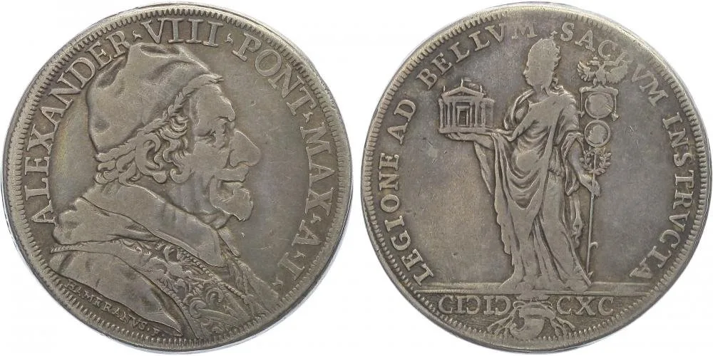 Vatikán, Alexander VIII., 1689 - 1691 — 1