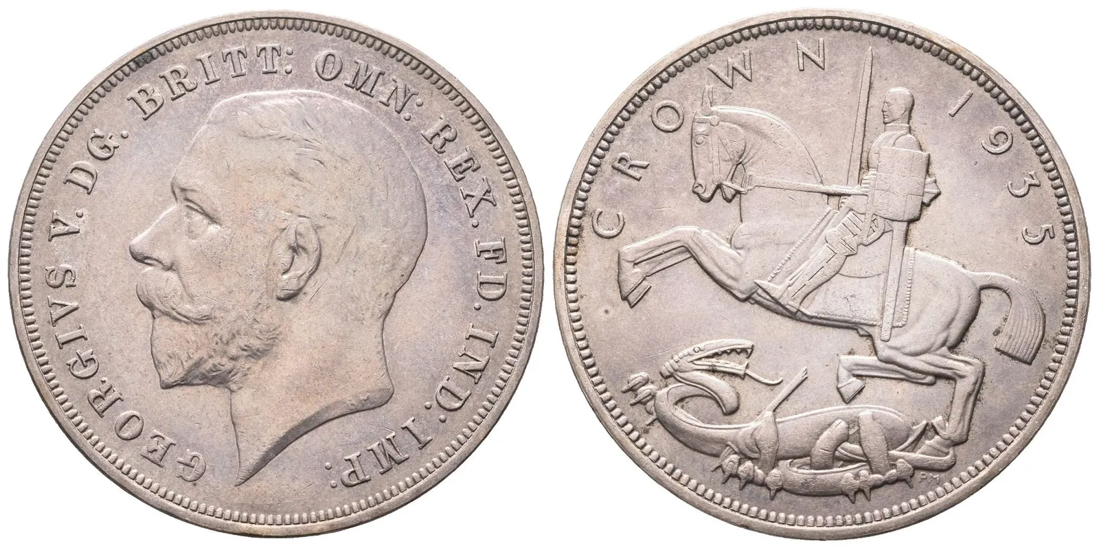 Velká Británie, Crown 1935 - Výročí