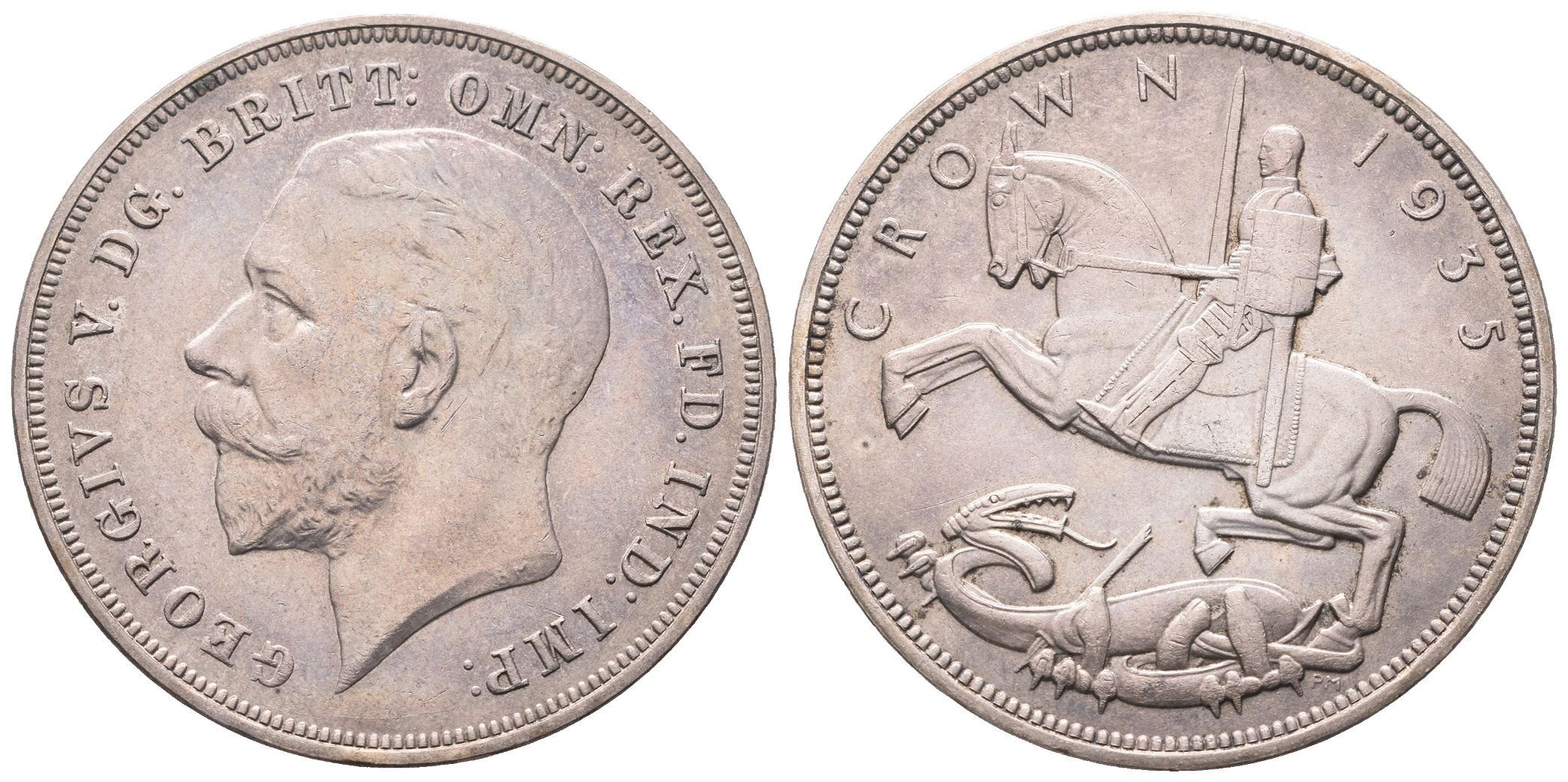 Velká Británie, Crown 1935 - Výročí