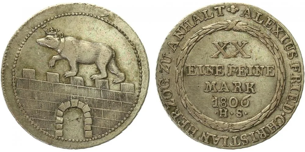 Anhalt - Bernburg, Alexius Friedrich Christian, 1796 - 1834 — 1