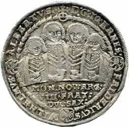 Sasko - Weimar, Johann Ernst a 7 bratrů, 1605 - 1626 — 1