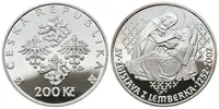 200 Kč 2002 - Zdislava z Lemberka, PROOF
